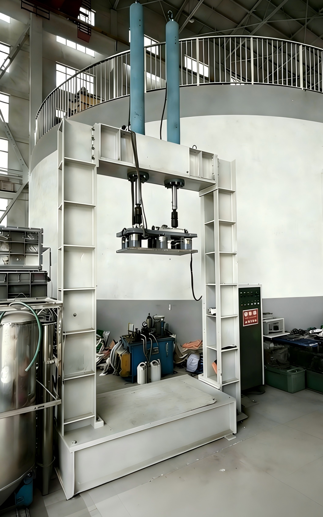 黏土模型预压固结装置