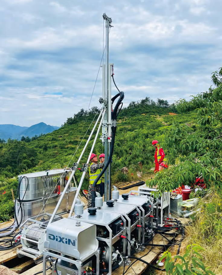 DX-800便携式全液压钻机